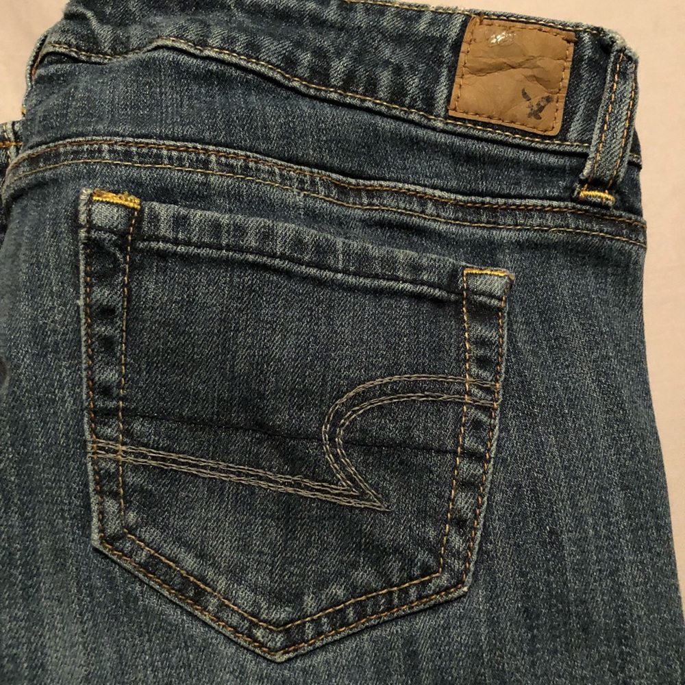 Dark wash Favorite Boyfriend Jeans - Picture 4 of 5